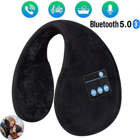 Bluetooth-kuulokkeet korvasuojat, lahja miehille, naisille ja lapsille jouluksi, langattomat Bluetooth-musiikkikuulokkeet mikrofonilla Windowsille