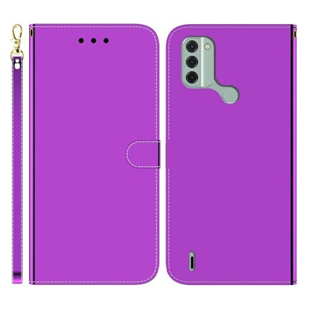 Mirror Nokia C31 fodral - Lila