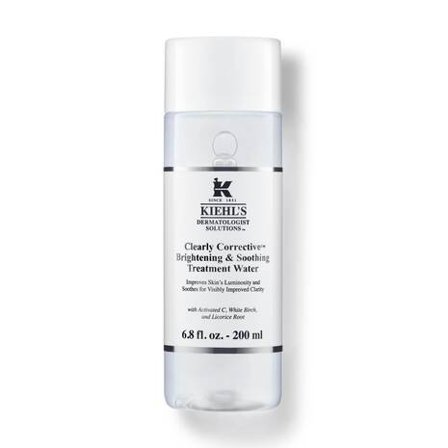 Kiehl's Clearly Corrective Brightening & Soothing Treatment Water 200ml, Skincare, Toner, Ansigtsvand, Rens, Ensartet hudtone, Pigmentering