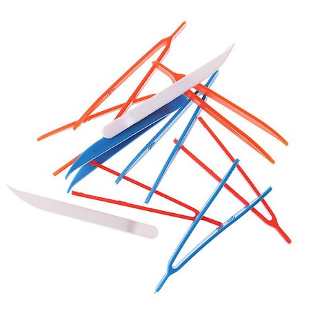 10 stk./sett Plastpinsett Barn Pinsett Spill Undervisning Læring Pedagogiske Leker