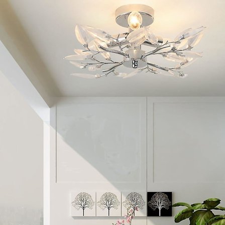 45 cm ainutlaatuinen muotoilu kattovalaisin metalli elektrolyyttisesti päällystetty moderni