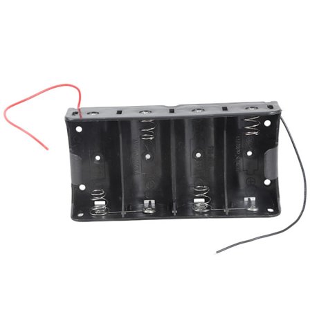 LR20 D Batteriholder ABS Materiale Støtsikker Struktur for Elektronisk Tilbehør