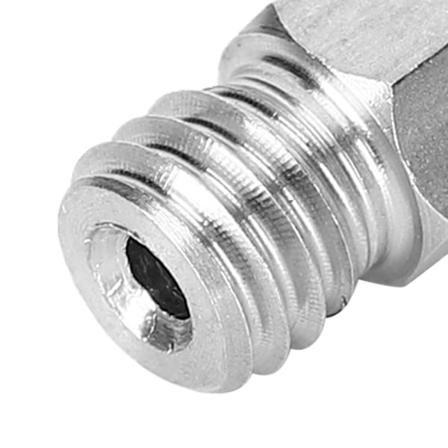 5 kpl Ruostumattomasta Ter ksest Valmistettu Suutin Ekstruuderin Tulostusp Kolmiulotteinen Tulostin Tarvike 1.75/0.5mm