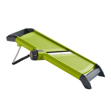 Professionell rostfri mandolin, multifunktionell köksmandolin med justerbar skivtjocklek - Xin-FA6-