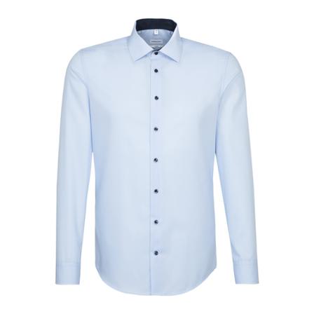 Seidensticker Business Shirt X-Slim , Blauw , Heren , Maat: S