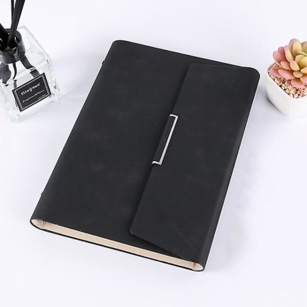 2020 Ringbind Gave Notesbog PU Læder Bibel Notesblok Mappe A5 Dagbog Ugentlig Planlægger Skema Notesbog Rejsedagbog Gave