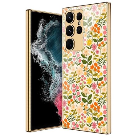 Elektroplettering Malet Cover til Samsung Galaxy S23 Ultra / S23 Plus / S23 - WELLNGS