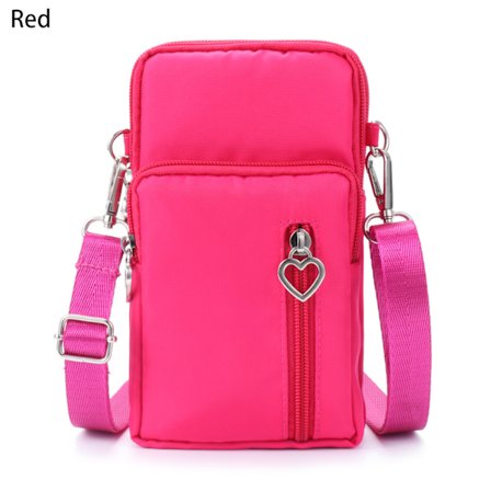 Crossbody-väskor för kvinnor Axelväska RÖD - spot sales