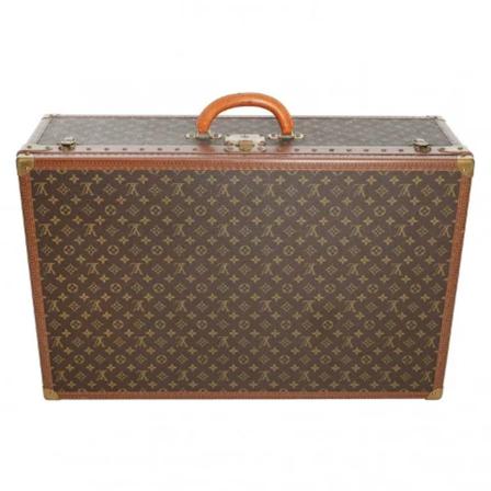 Louis Vuitton Vintage Pre-owned Canvas travel-Tass , Bruin , Dames , Maat: ONE Size Vintage Tassen