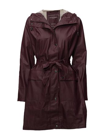 Raincoat Outerwear Rainwear Rain Coats Punainen Ilse Jacobsen