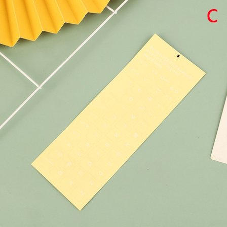 1 arkki, vakio espanjan portugalinkielinen läpinäkyvä näppäimistö