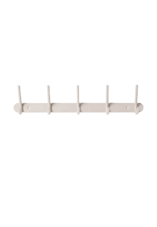 Åhléns Home Kroklist BEN 5 krokar & hängare Beige ONESIZE