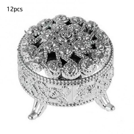 12 Stk Slikæske Slikbeholder GRÅ