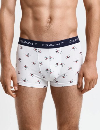 GANT Skier Print Trunk 3-Pack Gb - Navy - XL