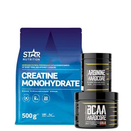 Performance Paket: Kreatin + BCAA + Arginin