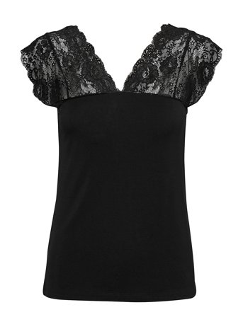 Cupoppy Lace Top Black Culture