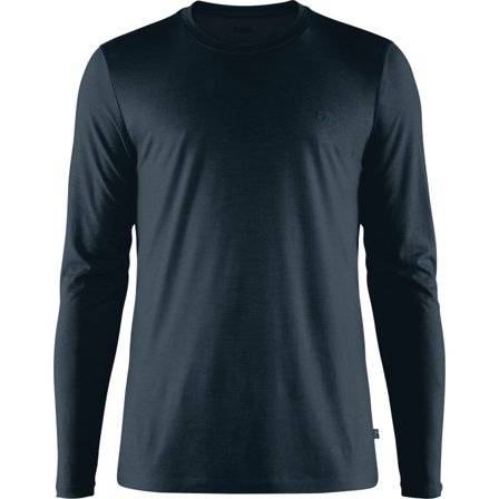 Fjällräven Men's Abisko Wool Ls Men long-sleeved sweaters Blue M