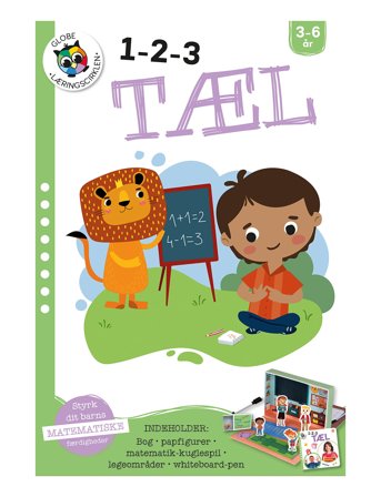 1-2-3 Tæl Patterned GLOBE