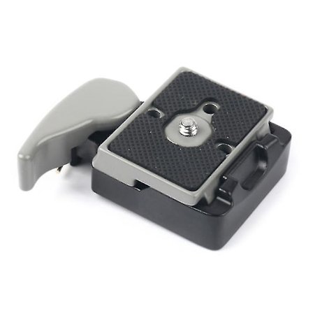 323 Hurtigutløserplate 200pl-14 Qr-plate Adapter Med Hurtigkobling Klemmefeste 1/4'' Til 3/8'' Skrue For Dslr-kamerastativ