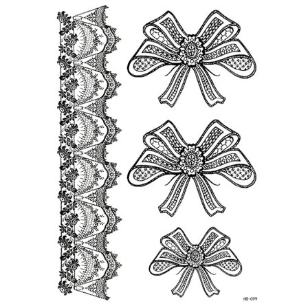 Vedenpitävä väliaikainen tatuointihiha - 5 kpl Model 5