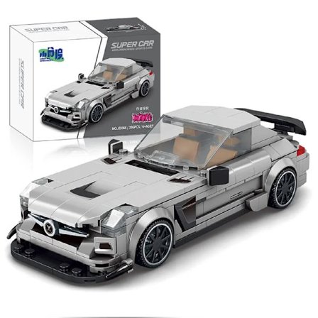 11 Typer Speed Champions Bil Hyperbil Byggklossar MOC Konstruktionsklossar Kända Sportfordon Leksaker Present Till Barn