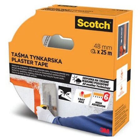 SCOTCH Byggtape 48mmx25m