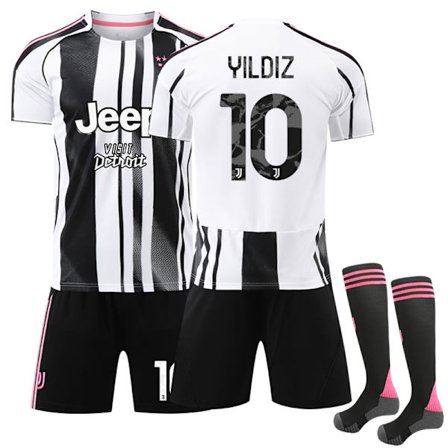 2025-2026 Juventus FC Hjemmefotballdrakt Sett Nr. 10 Yildiz