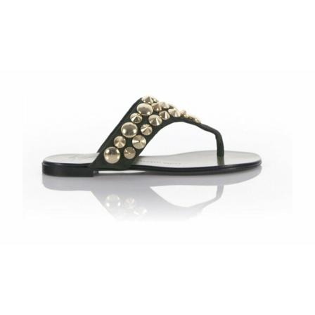 Giuseppe Zanotti Sliders , Zwart , Dames , Maat: 36 EU