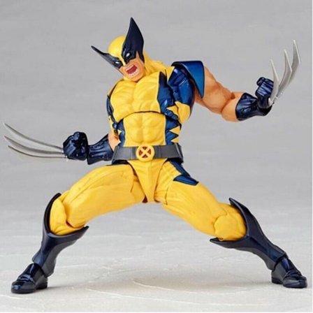 Fantastisk Yamaguchi Revoltech Kaiyodo Wolverine Figur X-Men Figur Leker for Barn