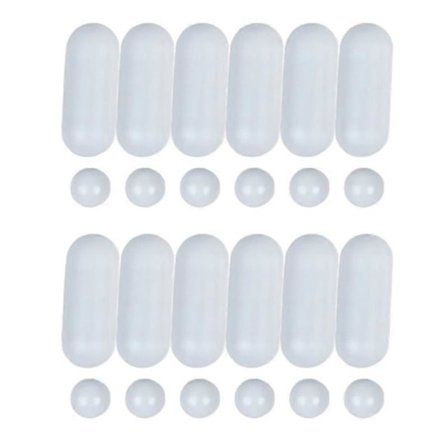 Toalettsete-støtdemper, toalettsete-pute, støydempersett for bad