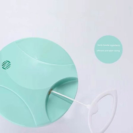 2025 Ny løghakker, løgskærer, grøntsagshakker, 500 ml grøntsagshakker med 3 blade, køkkenmaskine