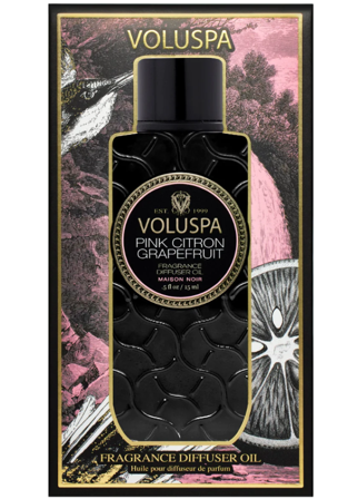 Voluspa Pink Citron Grapefruit Ultrasonic Diffuserolje 15ml