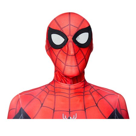 Mub- Red Black Spiderman Costume Spider Man Suit Spider-man Costumes Children Kids Spider-Man Cosplay Clothing Halloween Costume