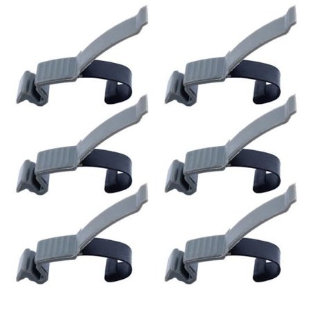 Kompatibel med Husqvarna 362 365 372 385 390 553 6-cylindriga huvudhållarklämmor Motorsågar Hg