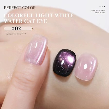 MIANEL 1-5 st 12ML Galaxy White Glaspärla Cat Eye Gel Nagellack Sommar Naglar Super Vita Naglar Nagelkonst Salong Nagelmaterial