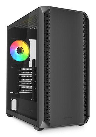 Sharkoon Ak2 Rgb Midi Tower Black