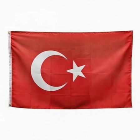 Tyrkia Flagget - 150 x 90 cm