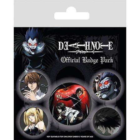 Badge Pack - Death Note (Characters)