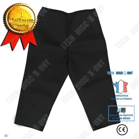 TD Sport naisten urheiluhousut - Kuntoilu - Musta - Hengittävä - Vatsan ja vyötärön hallinta