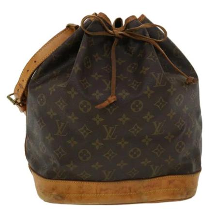 Louis Vuitton Vintage, Pre-owned Noe Monogram Bag Bruin, Dames, Maat:ONE Size,leather
