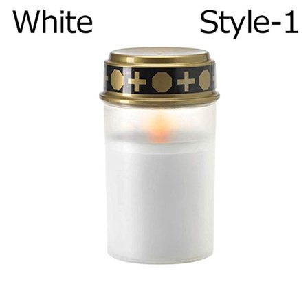 Solar Grave Light Plen Light HVIT STIL-1 STIL-1