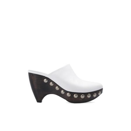Alaïa Studded mules , Wit , Dames , Maat: 36 EU Schoenen