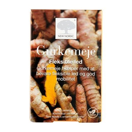 New Nordic Gurkemeje 30 tabl, Helse & Madvarer, Ingredienser, Gurkemeje