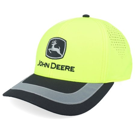 John Deere - Gul Caps - Current Tm Embroidery Yellow/Black Adjustable @ Hatstore