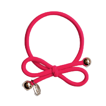 IA BON Hair Tie Neon Cherry Accessoarer & tillbehör Dam Röd ONESIZE