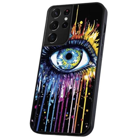 Samsung Galaxy S21 Ultra - Deksel/Mobildeksel Rennende Øye