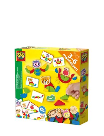 Montessori - Creating Animal Shapes Patterned SES Creative