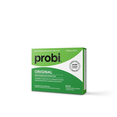 Probi Mælkesyrebakterier Original Travel 20 stk, Helse & Madvarer, Ingredienser, Mælkesyrebakterier