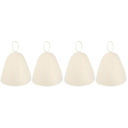 8 stk Filt Saunahue - Tykk, Komfortabel Saunahue, Badehue, Lett Saunahue - 4 stk 32x24x0. 4 pcs 32x24x0.5cm