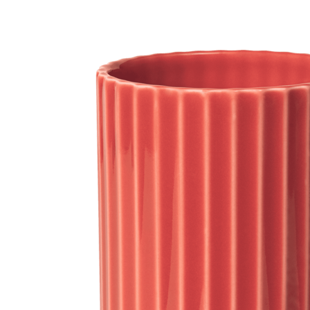 Lyngby Vase Rød Ø8,5xH15.5